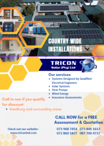 Tricon Solar Energy: Specials